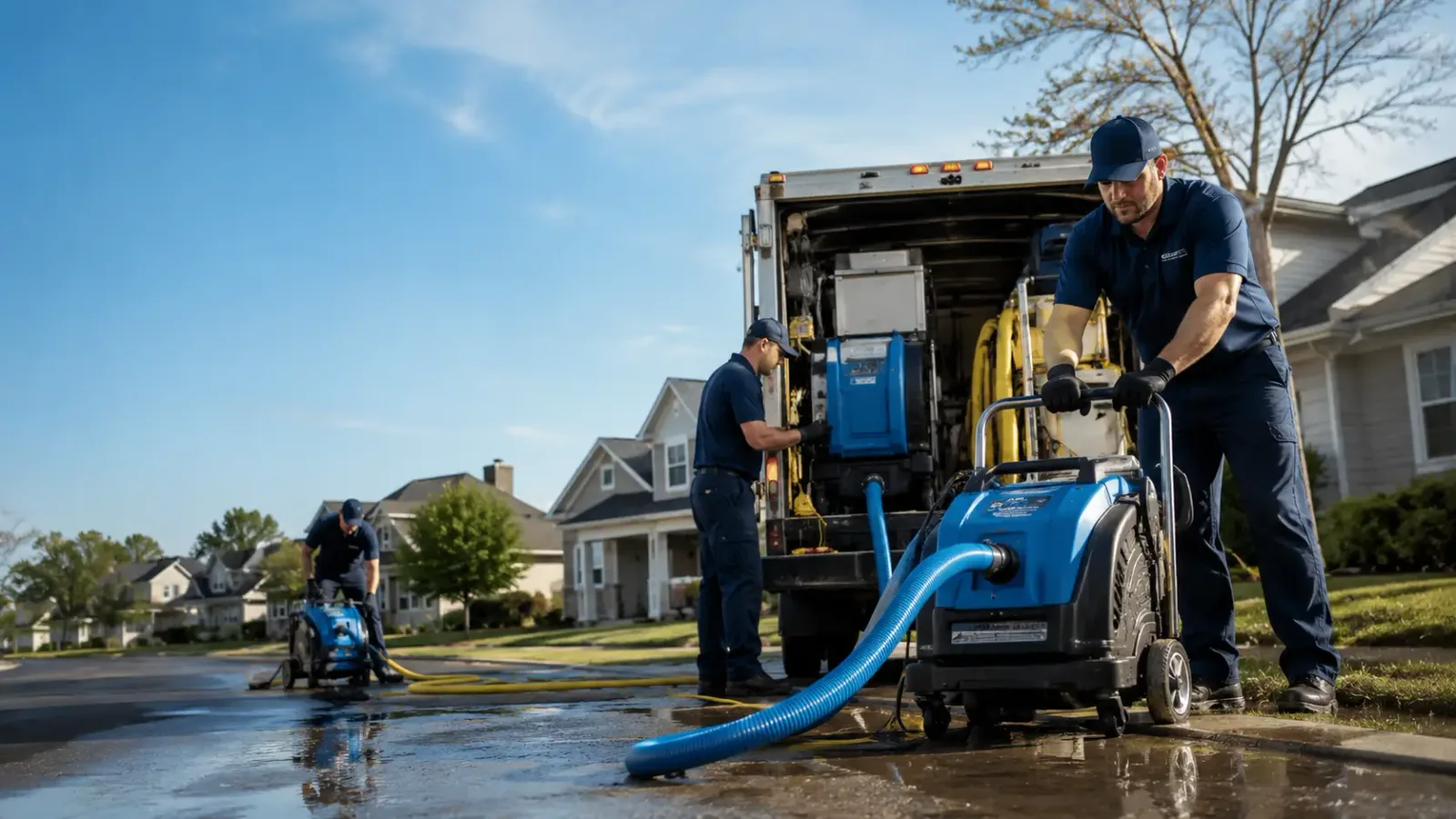 Flood Damage Cleanup in Lolita, TX